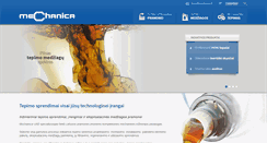 Desktop Screenshot of mechanica.lt
